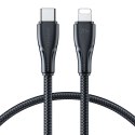 Kabel Joyroom Surpass Series A11 Lightning / USB-C 20W 1.2 m - czarny