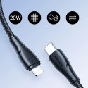 Kabel Joyroom Surpass Series A11 Lightning / USB-C 20W 1.2 m - czarny