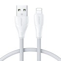 Kabel Joyroom Surpass Series A11 USB-A / Lightning 2.4A 1.2 m - biały