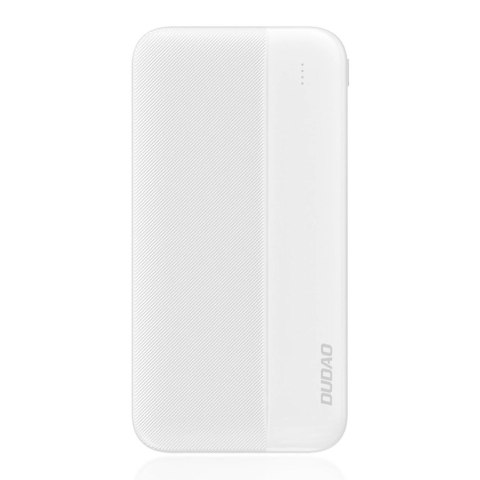 Dudao powerbank 20000mAh 2xUSB-A 10W biały (K4S+)