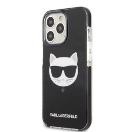 Etui Karl Lagerfeld Choupette Head na iPhone 13 Pro Max - czarne