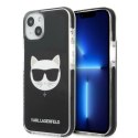 Etui Karl Lagerfeld Choupette Head na iPhone 13 - czarne