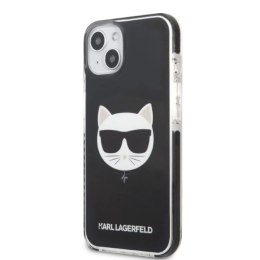 Etui Karl Lagerfeld Choupette Head na iPhone 13 mini - czarne