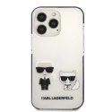 Etui Karl Lagerfeld Karl&Choupette na iPhone 13 Pro Max - białe