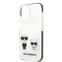 Etui Karl Lagerfeld Karl&Choupette na iPhone 13 - białe