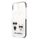 Etui Karl Lagerfeld Karl&Choupette na iPhone 13 mini - białe