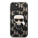 Etui Karl Lagerfeld Monogram Ikonik Patch na iPhone 13 - czarne