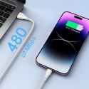 Kabel Joyroom Surpass Series A11 Lightning / USB-C 20W 0.25 m - biały