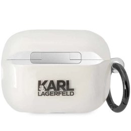 Etui Karl Lagerfeld Ikonik Karl na AirPods Pro 2 - przezroczyste