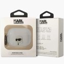 Etui Karl Lagerfeld Ikonik Karl na AirPods Pro 2 - przezroczyste