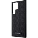 Etui Karl Lagerfeld Saffiano Mono Metal Logo na Samsung Galaxy S23 Ultra - czarne