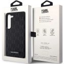 Etui Karl Lagerfeld Saffiano Mono Metal Logo na Samsung Galaxy S23 - czarne