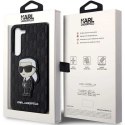 Etui Karl Lagerfeld Saffiano Monogram Ikonik na Samsung Galaxy S23 - czarne