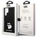 Etui Karl Lagerfeld Silicone Choupette na Samsung Galaxy S23 Ultra - czarne