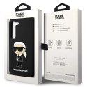 Etui Karl Lagerfeld Silicone Ikonik na Samsung Galaxy S23 - czarne