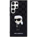 Karl Lagerfeld KLHCS23LSAKLHKPK S23 Ultra S918 hardcase czarny/black Saffiano Monogram Ikonik