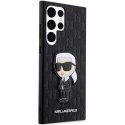 Karl Lagerfeld KLHCS23LSAKLHKPK S23 Ultra S918 hardcase czarny/black Saffiano Monogram Ikonik