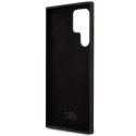 Karl Lagerfeld KLHCS23LSNIKBCK S23 Ultra S918 hardcase czarny/black Silicone Ikonik