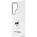 Etui Karl Lagerfeld Ikonik Choupette na Samsung Galaxy S23 Ultra - przezroczyste