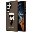 Etui Karl Lagerfeld Ikonik Karl na Samsung Galaxy S23 Ultra - czarne