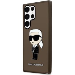 Etui Karl Lagerfeld Ikonik Karl na Samsung Galaxy S23 Ultra - czarne