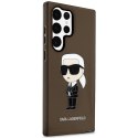 Etui Karl Lagerfeld Ikonik Karl na Samsung Galaxy S23 Ultra - czarne