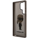 Etui Karl Lagerfeld Ikonik Karl na Samsung Galaxy S23 Ultra - czarne