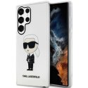 Etui Karl Lagerfeld Ikonik Karl na Samsung Galaxy S23 Ultra - przezroczyste