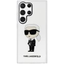 Etui Karl Lagerfeld Ikonik Karl na Samsung Galaxy S23 Ultra - przezroczyste