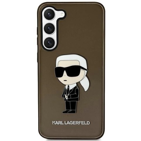 Etui Karl Lagerfeld Ikonik Karl na Samsung Galaxy S23+ - czarne