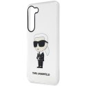 Etui Karl Lagerfeld Ikonik Karl na Samsung Galaxy S23+ - przezroczyste