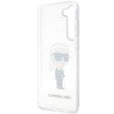 Etui Karl Lagerfeld Ikonik Karl na Samsung Galaxy S23+ - przezroczyste