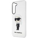 Etui Karl Lagerfeld Ikonik Karl na Samsung Galaxy S23 - przezroczyste