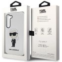 Etui Karl Lagerfeld Ikonik Karl na Samsung Galaxy S23 - przezroczyste