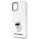 Etui Karl Lagerfeld Ikonik Choupette na iPhone 11 / Xr - przezroczyste