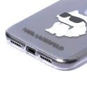 Etui Karl Lagerfeld Ikonik Choupette na iPhone 11 / Xr - przezroczyste