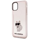 Etui Karl Lagerfeld Ikonik Choupette na iPhone 11 / Xr - różowe