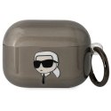 Etui Karl Lagerfeld Karl's Head na AirPods Pro 2 - czarne