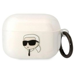 Etui Karl Lagerfeld Karl's Head na AirPods Pro - przezroczyste