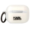 Etui Karl Lagerfeld Karl's Head na AirPods Pro - przezroczyste