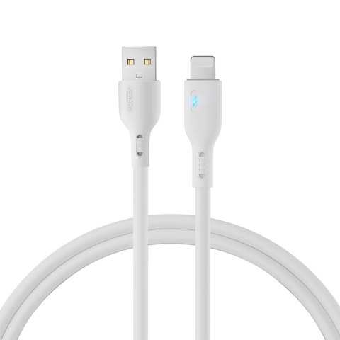 Kabel Joyroom Premium Series A13 USB-A / Lightning 2.4A 1.2m - biały