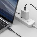 Kabel Joyroom Prism Series A16 USB-C / USB-C 100W 1.2m z wyświetlaczem LED - czarny