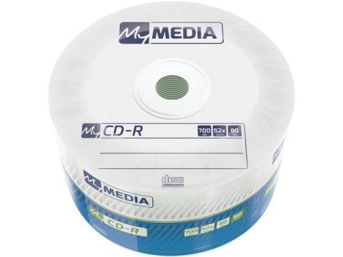 My Media CD-R My Media 700MB Wrap (Spindle 50)