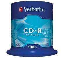 VERBATIM CD-R Verbatim 700MB Extra Protection (cake 100)