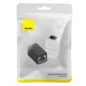 Złączka sieciowa łącznik kabli Ethernet RJ-45 Baseus AirJoy Series 1 szt. - czarna