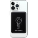 Powerbank indukcyjny Karl Lagerfeld Ikonik MagSafe 5W 3000mAh - czarne