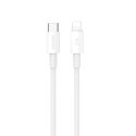 Kabel USB C - Lightning 30W PD 1m Dudao - biały