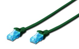 Digitus Patchcord DIGITUS UTP kat. 5e 1,5m PVC zielony