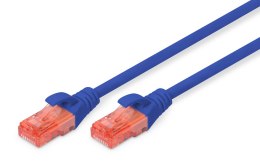 Digitus Patchcord DIGITUS UTP kat. 6 2m PVC niebieski