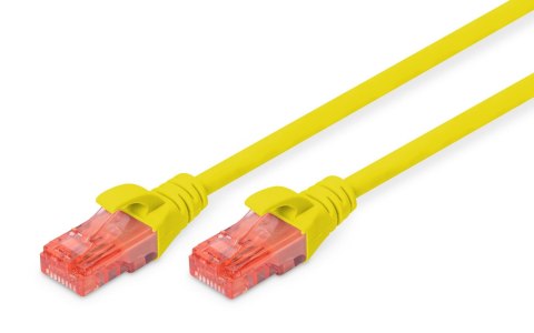 Digitus Patchcord DIGITUS UTP kat. 6 2m PVC żółty